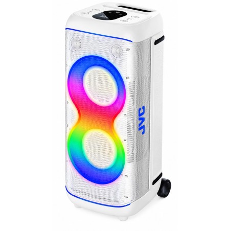 JVC audio portable 200W luz ambiente TWS bluetooth 5.3 - XS-KY526PW