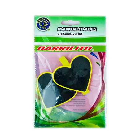 Barrilito clip de madera pizarron corazones wclp13 2 piezas