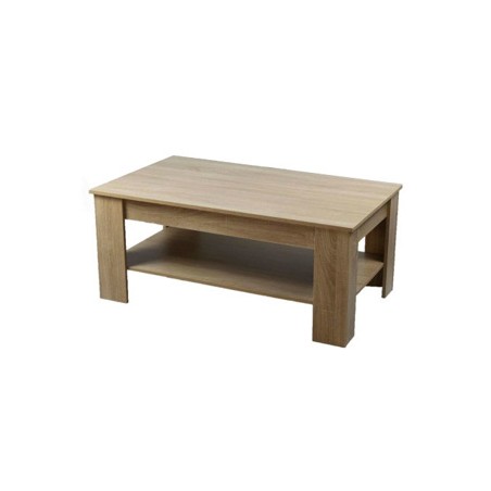 Kenneth Cole mesa de centro color roble W110 x H47 x D65 cm-KCWD2022059-O