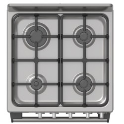 Midea cocina a gas 20 pulgadas 4 quemadores hierro fundido MGS20F0BKAGG-CA
