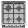 Midea cocina a gas 20 pulgadas 4 quemadores hierro fundido MGS20F0BKAGG-CA