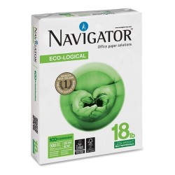 Navigator eco  caja 10 und resma 8 1/2 x 11 bond 18 Lb 500 H 70grs NEC0700010