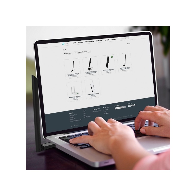 TP-link  adaptadores wireless alta potencia archer T3U plus